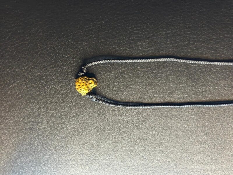 Handmade tiger head necklace